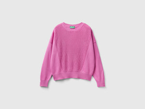 Maglia rosa in cotone