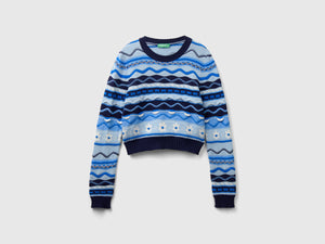 Maglioncino cropped 100% cotone