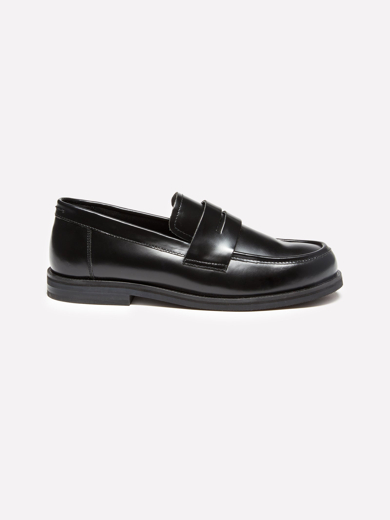 Mocassini 100% pelle da uomo nero 4 | Sisley Outlet