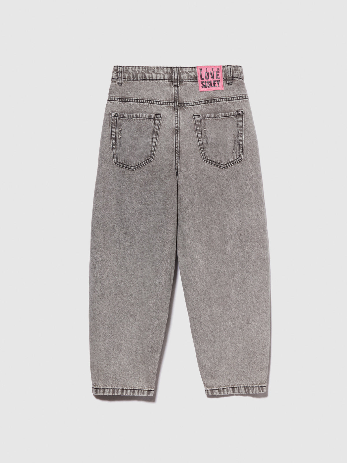 Jeans slouchy con rotture