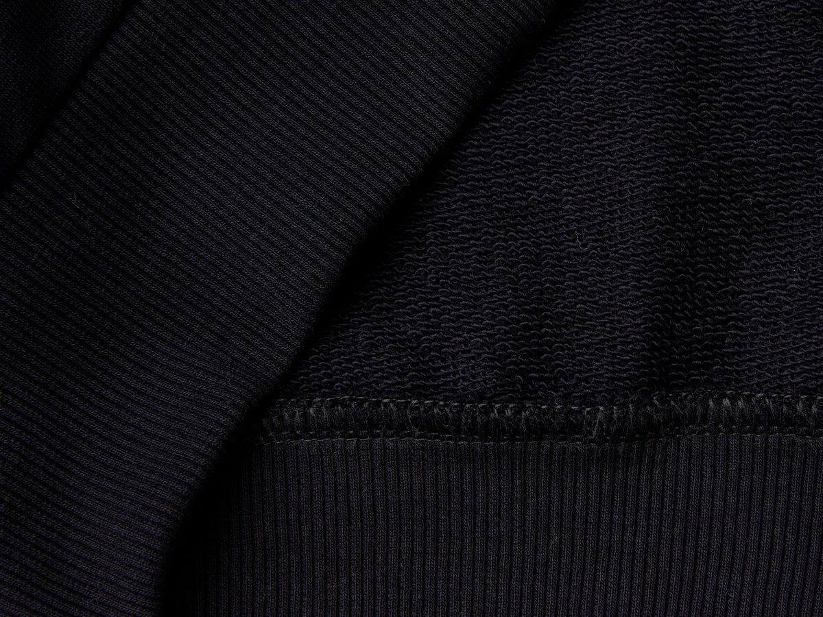 Felpa 100% cotone con zip e cappuccio