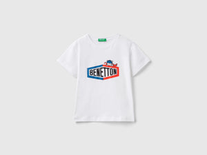 T-shirt 100% cotone bio con stampa