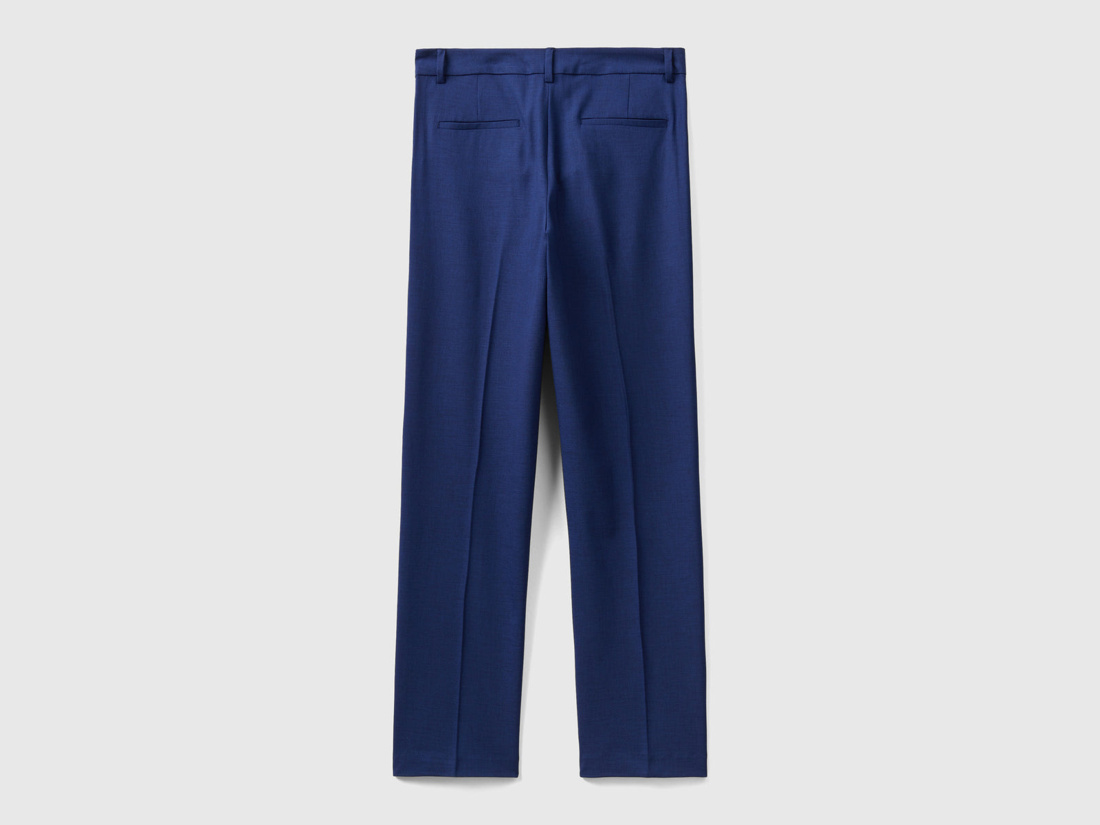 Pantaloni fluidi regular fit da donna blu scuro 2 | Benetton Outlet