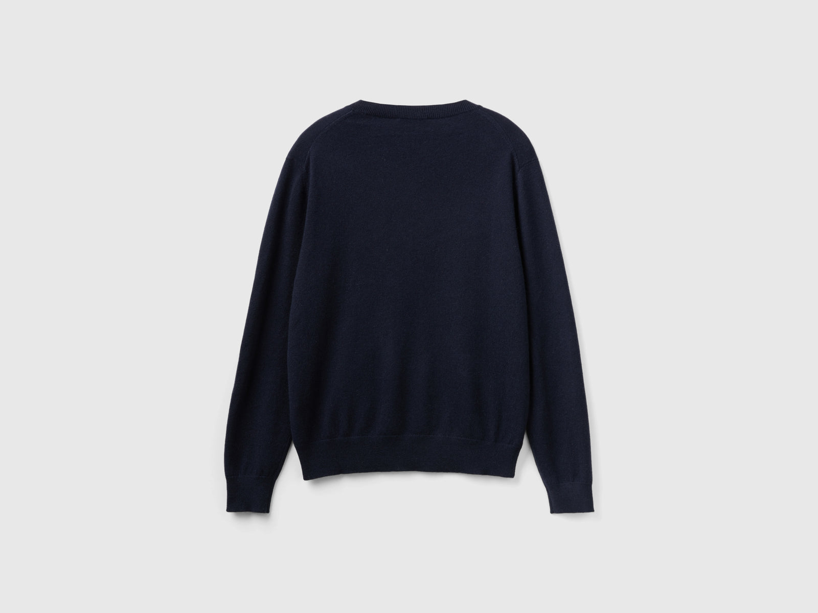 Maglia in puro cashmere da uomo blu scuro 2 | Benetton Outlet