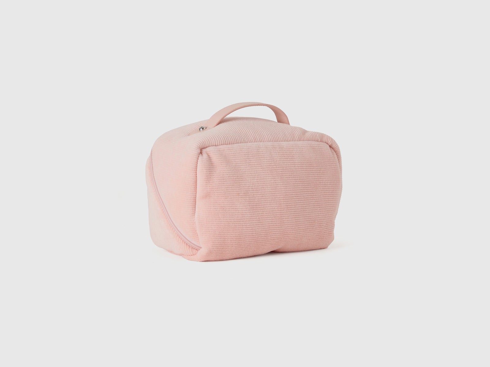 Beauty case in misto cotone da donna rosa 2 | Benetton Outlet