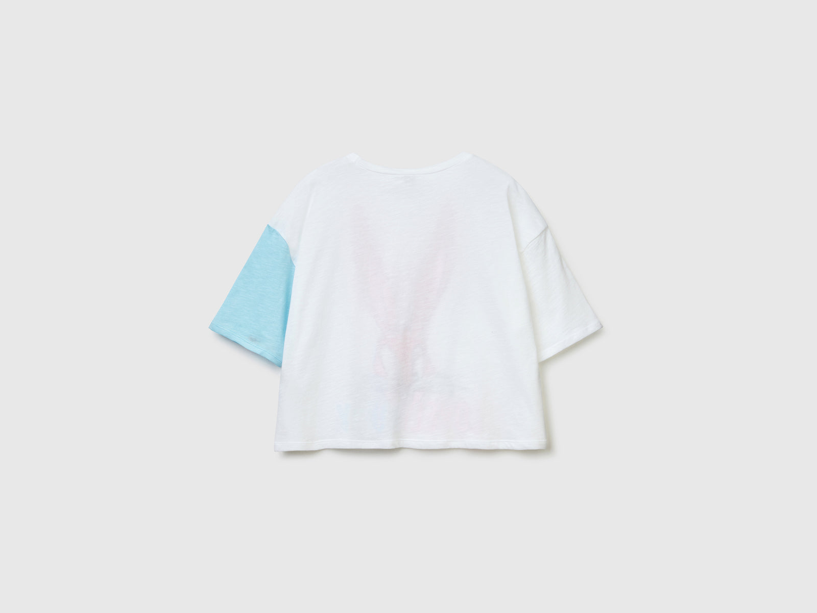 Maglia da pigiama boxy fit in puro cotone leggero da donna bianco 2 | Benetton Outlet