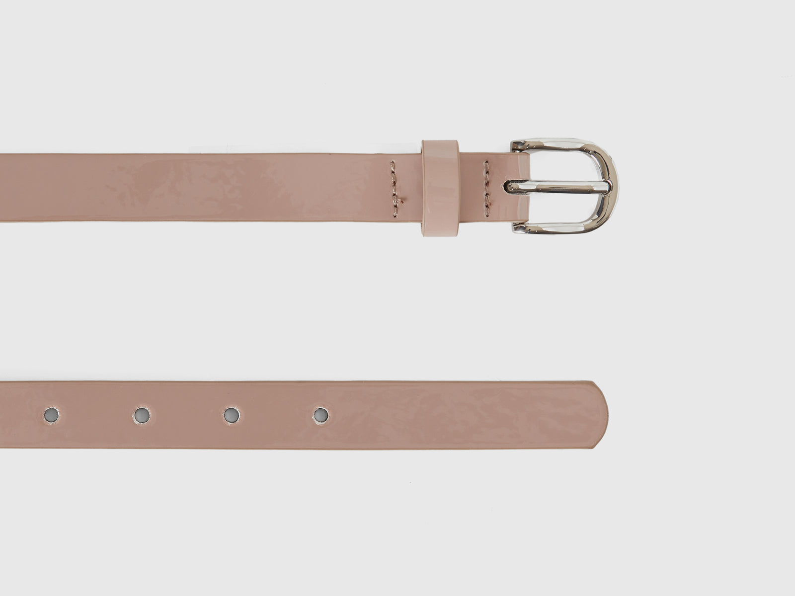 Cintura lucida da bambina rosa tenue 2 | Benetton Outlet