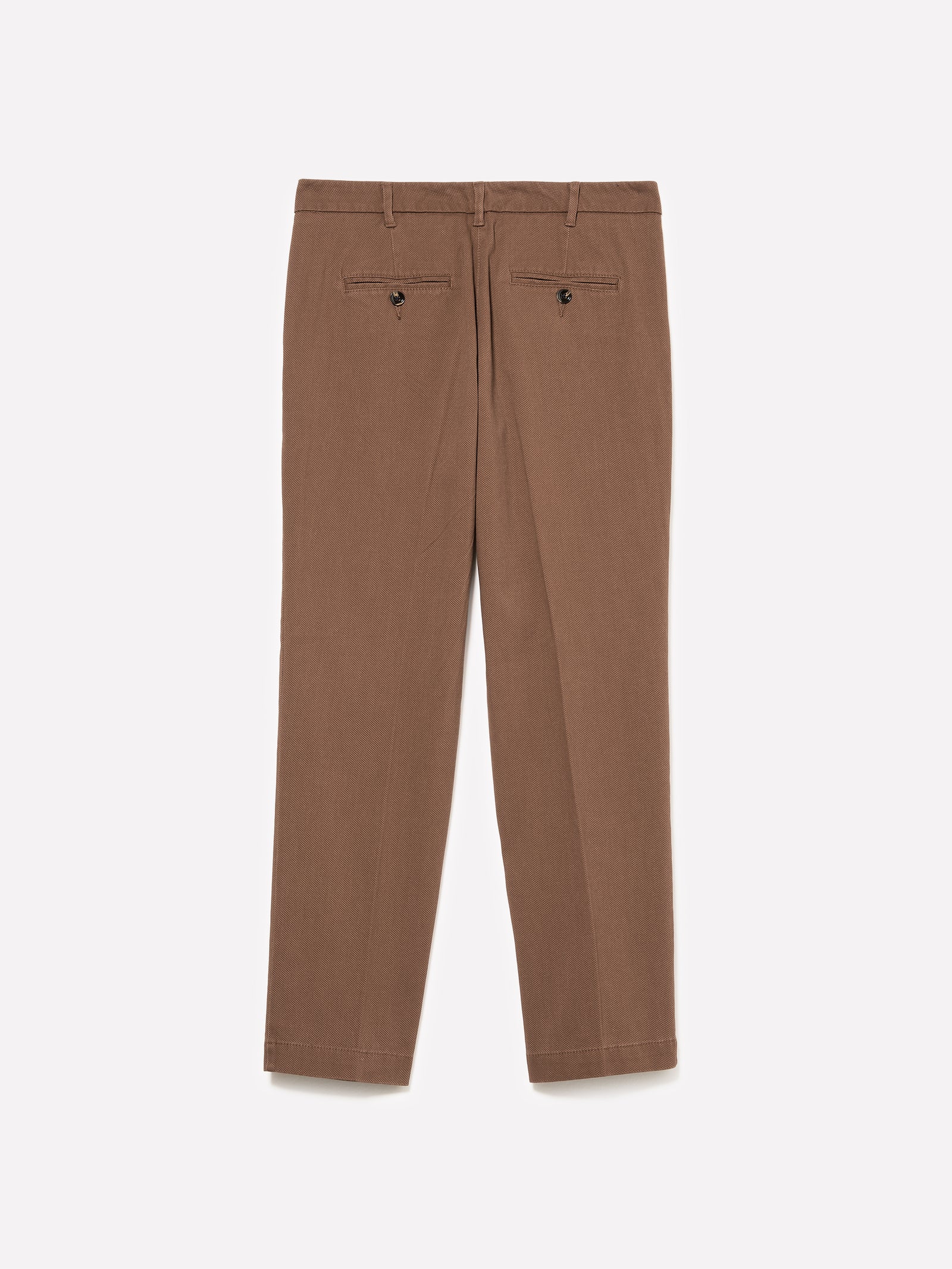 Pantaloni chino a sigaretta da donna marrone 2 | Sisley Outlet