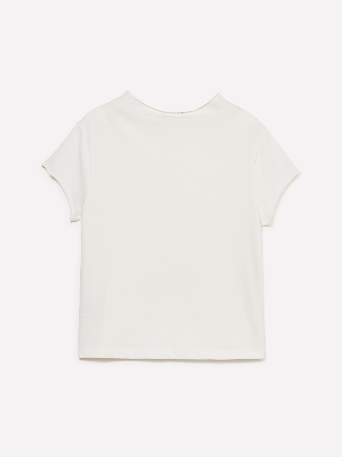 T-shirt con collo halter