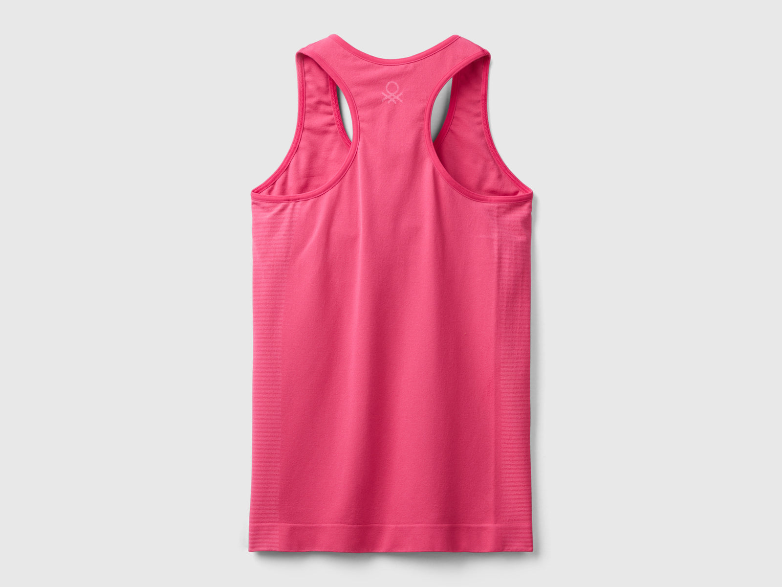 Canotta sportiva senza cuciture da donna fucsia 2 | Benetton Outlet
