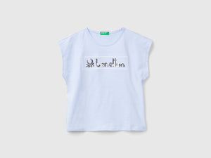 T-shirt con paillettes