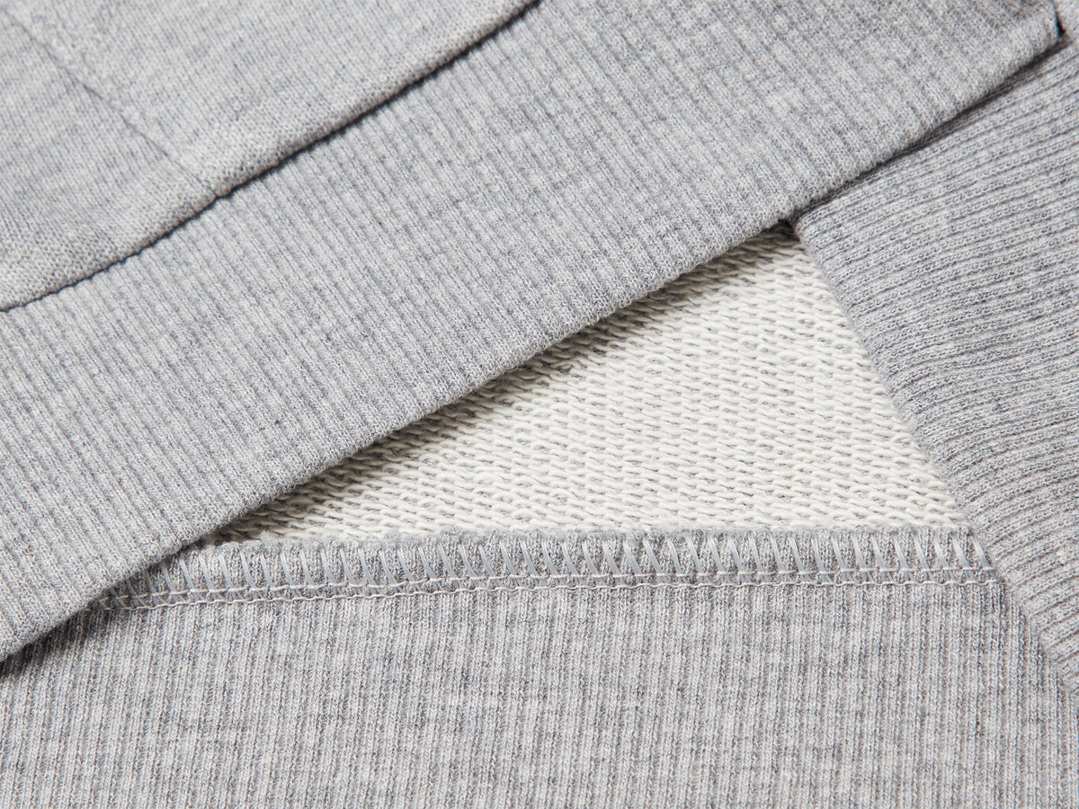 Felpa in cotone con logo