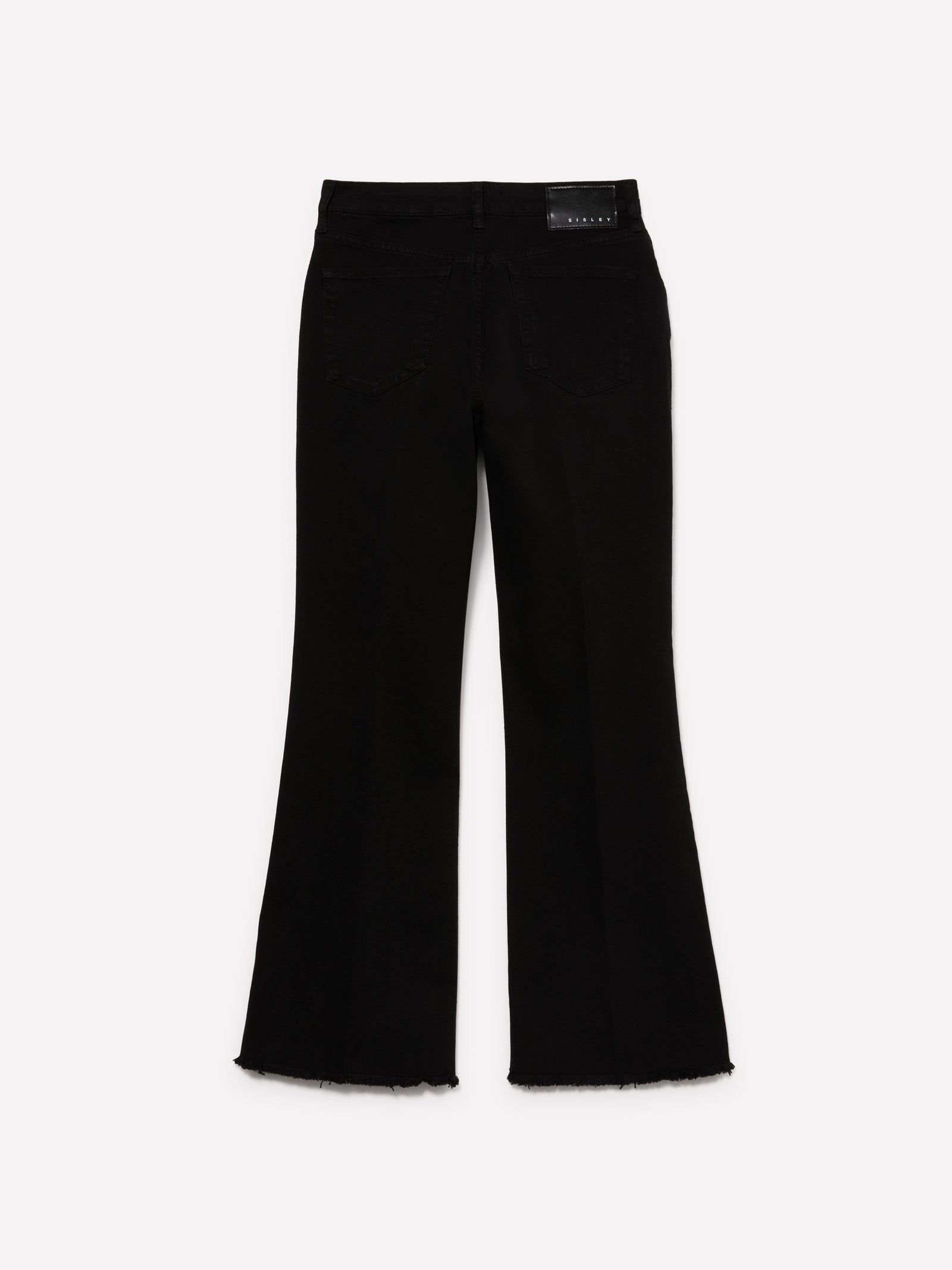 Jeans color flare fit da donna nero 2 | Sisley Outlet