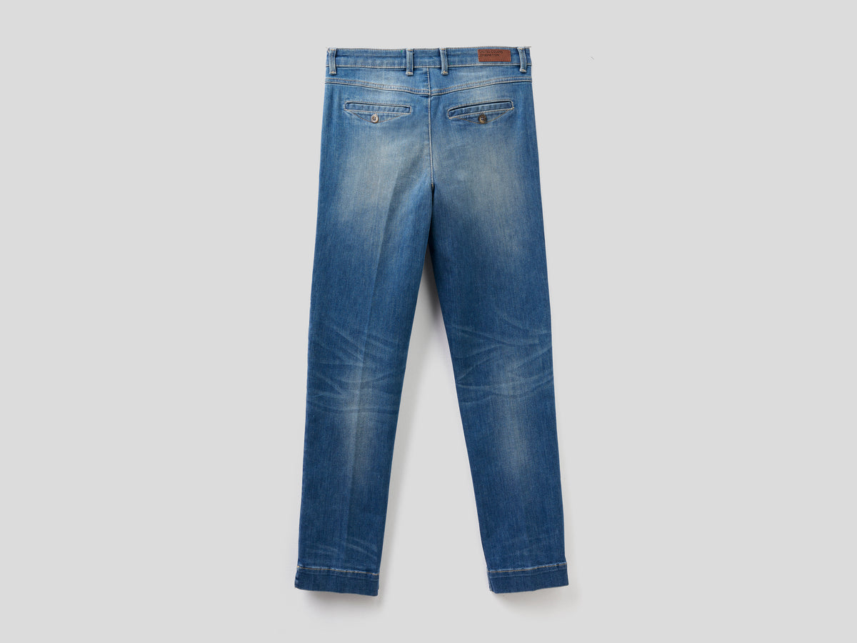 Chino slim fit in denim