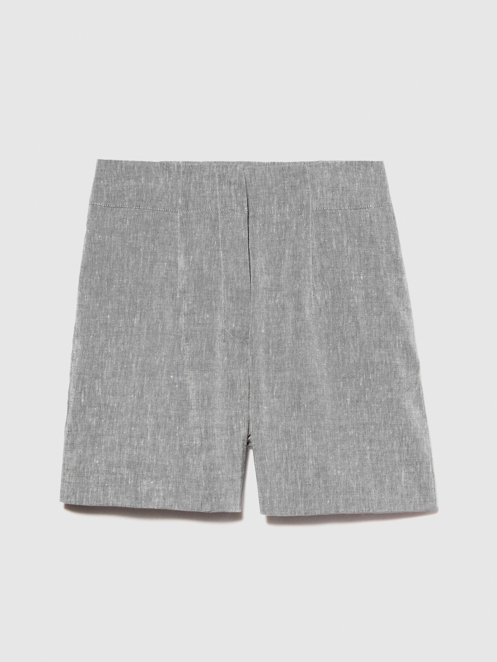 Shorts a vita alta da donna grigio | Sisley Outlet