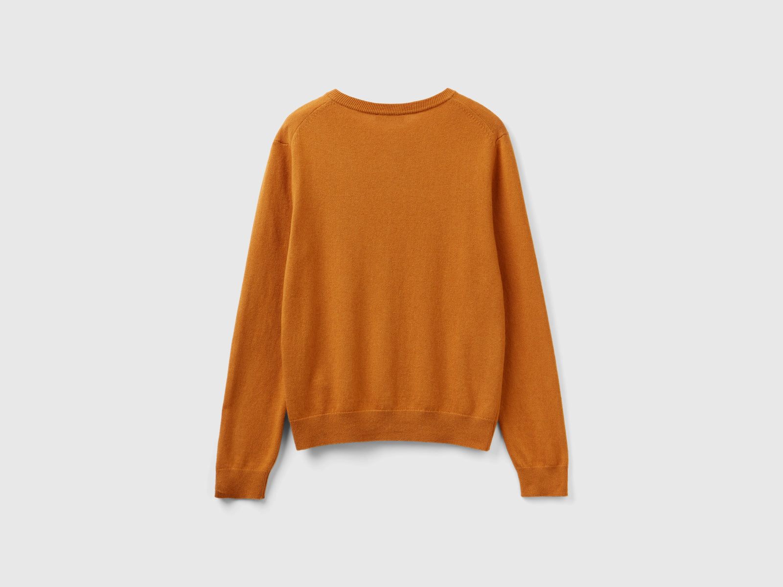 Cardigan tabacco in misto lana e cashmere da donna bruciato 2 | Benetton Outlet