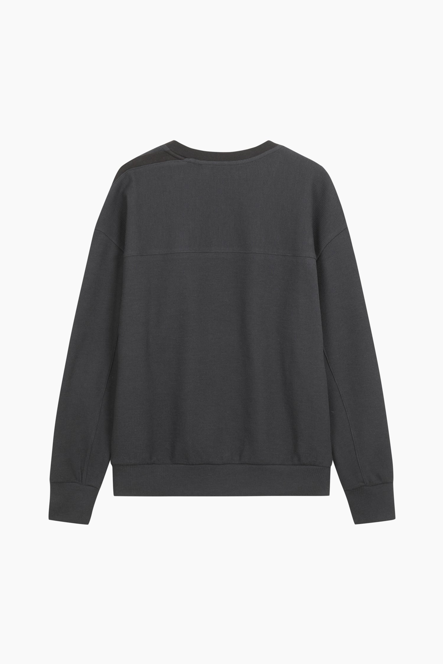 Felpa chiusa con ricamo da donna grigio scuro 2 | Sisley Outlet