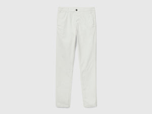 Pantaloni in velluto stretch