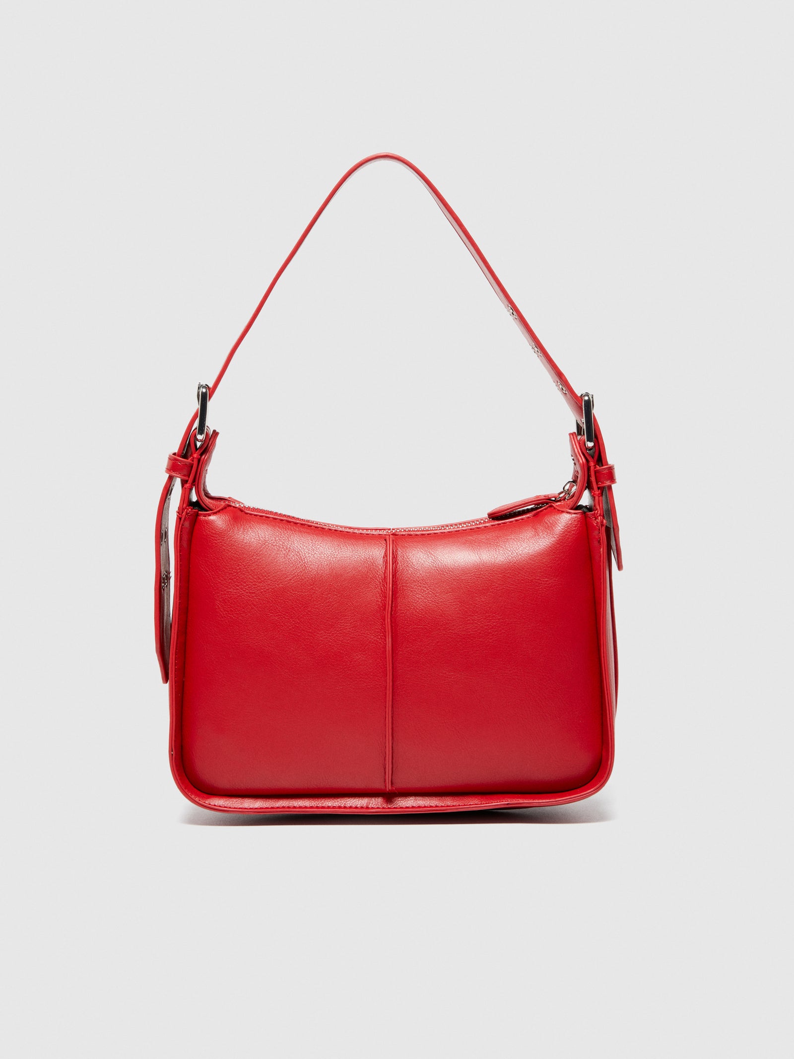 Mini hobo con fibbie da donna rosso 2 | Sisley Outlet
