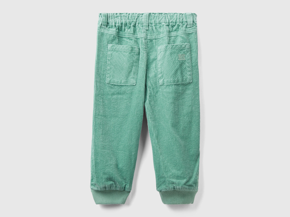 Pantaloni baloon fit in velluto