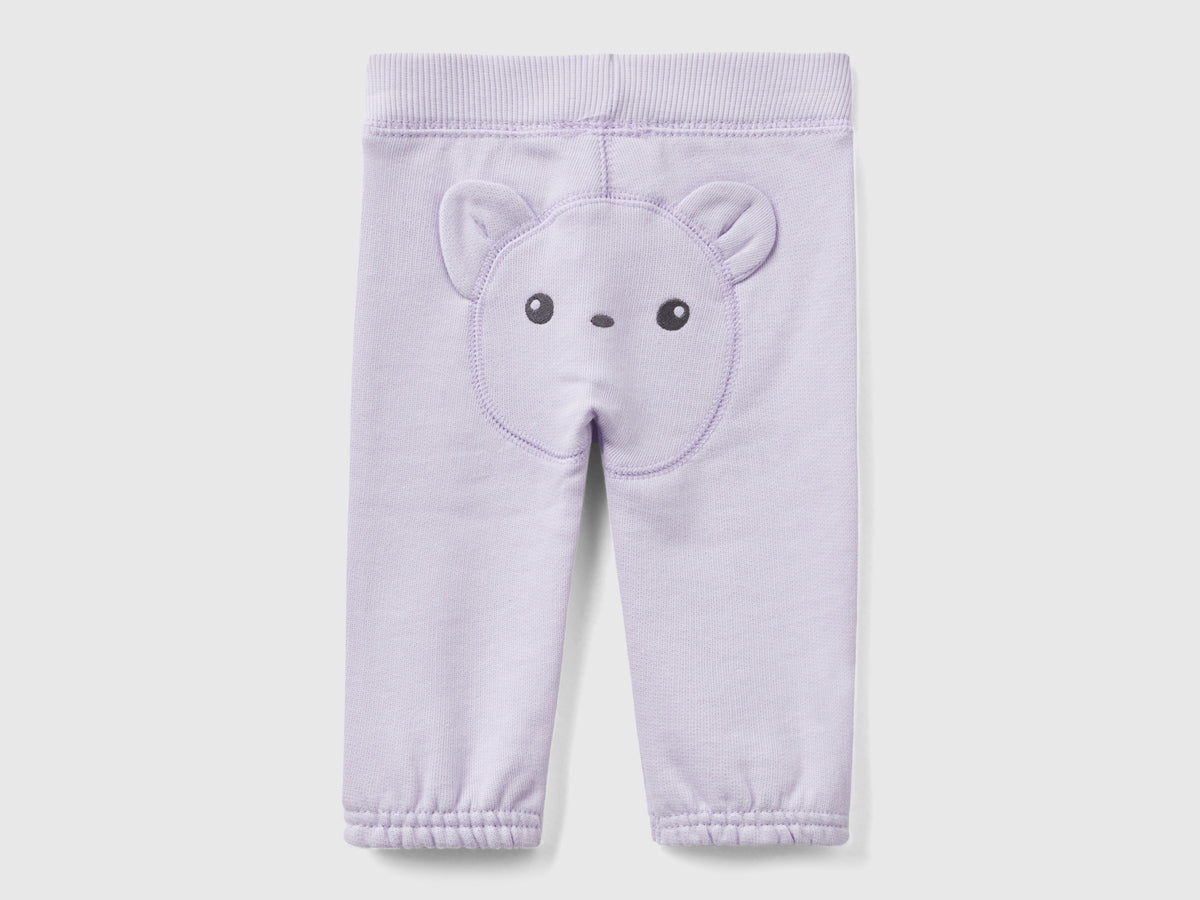 Pantaloni in felpa di cotone bio