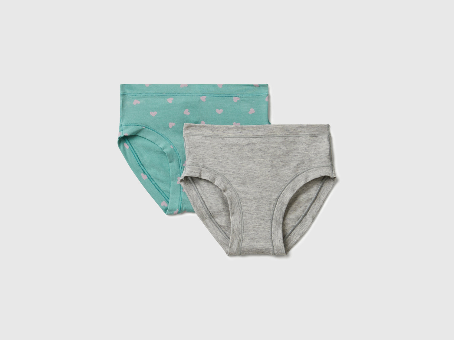 Due slip super elasticizzati da bambina multi-color | Benetton Outlet