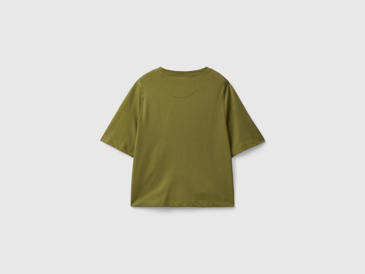T-shirt boxy fit 100% cotone