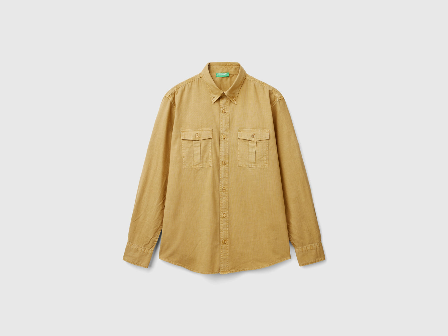 Camicia Basica Faldone Camicia United Colors Of Benetton In Lino - Colore Verde, Taglia L Uomo, Tessuto 100% Lino Camicia Lino Uomo Tommy Hilfiger Camicia Basica Faldone Camicia United Colors Of Benetton In Lino - Colore Verde, Taglia L Uomo, Tessuto 100% Lino Camicia Lino Uomo Tommy Hilfiger