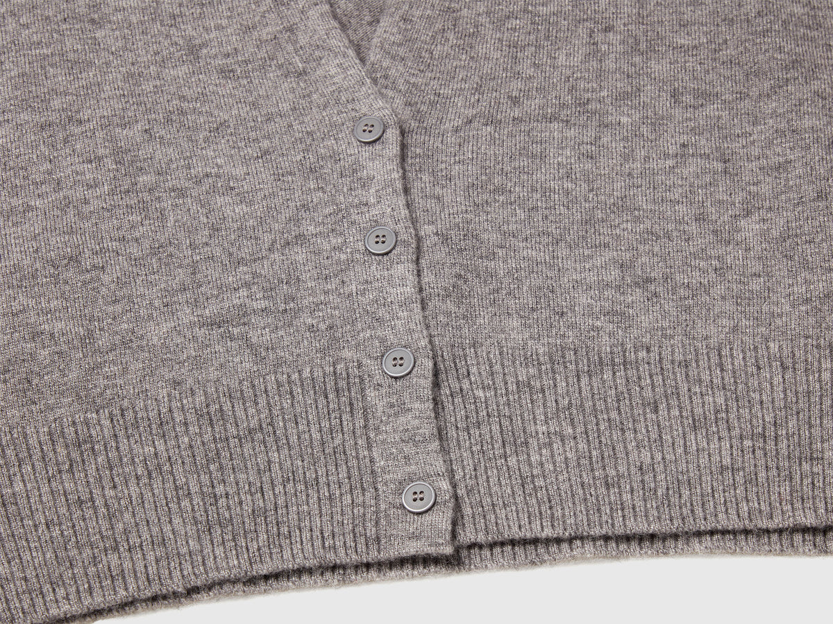 Cardigan in misto cashmere