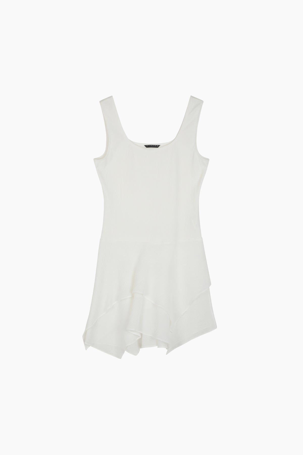 Vestito corto asimmetrico