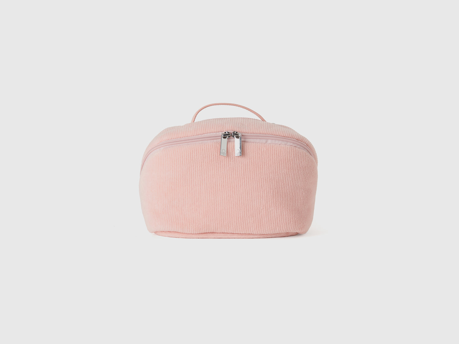 Beauty case in misto cotone da donna rosa | Benetton Outlet