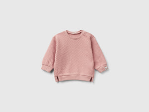 Felpa chiusa jacquard
