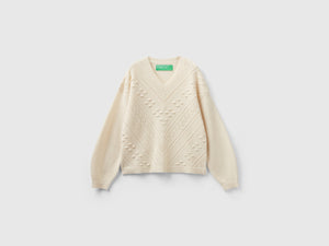 Maglia lavorata boxy fit