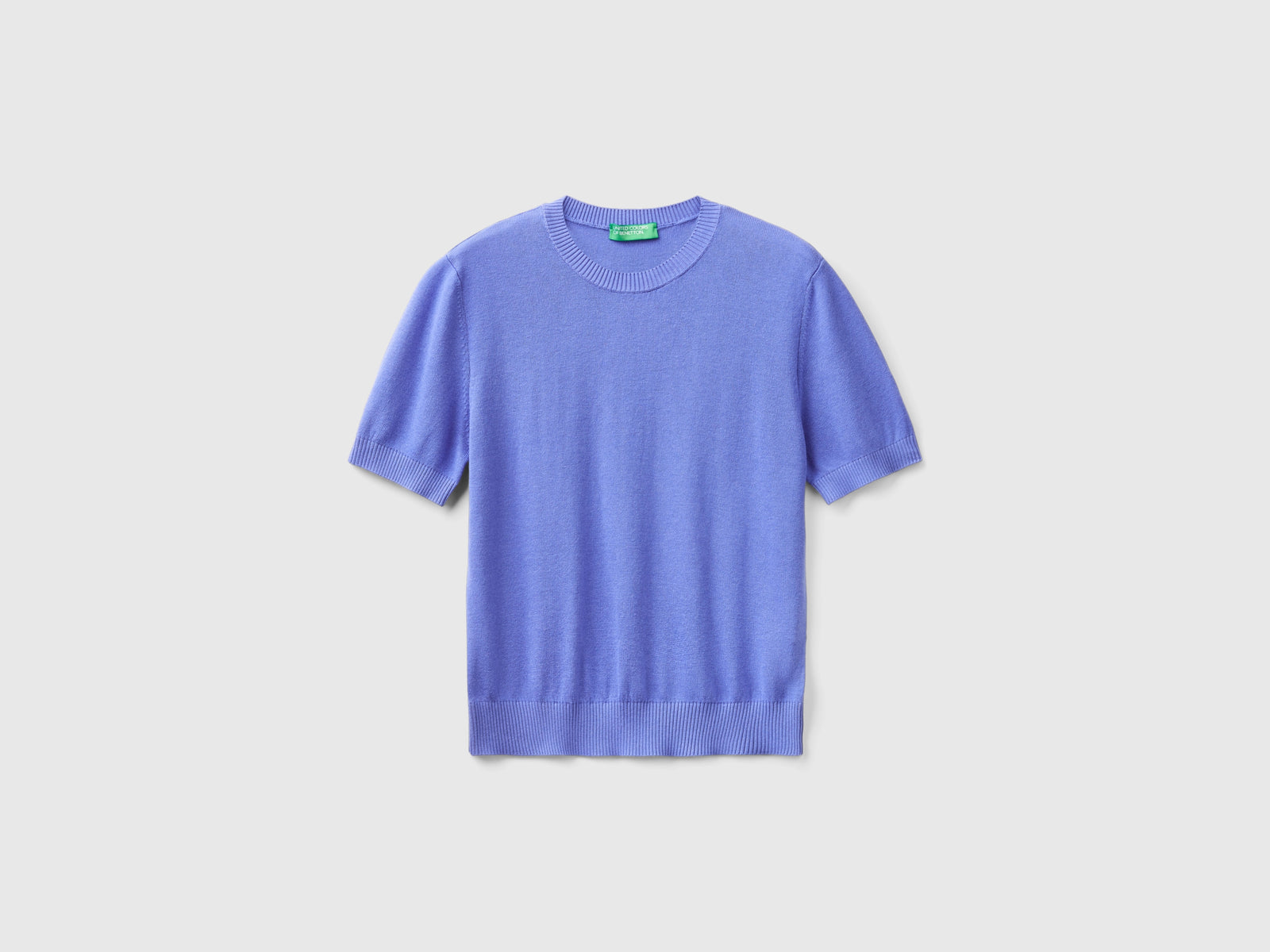 Short-sleeved shirt da donna pervinca | Benetton Outlet