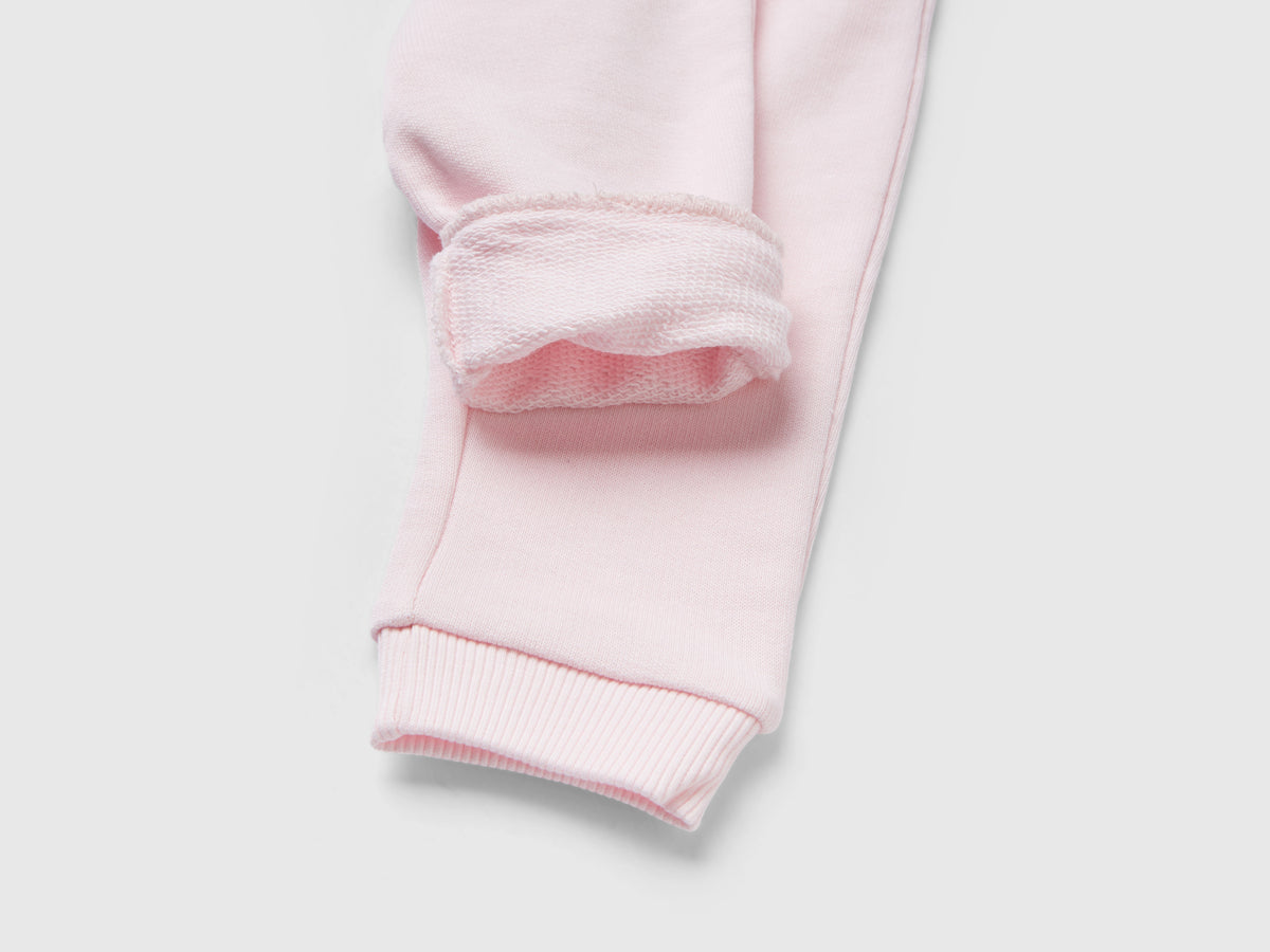 Pantaloni in felpa di cotone biologico