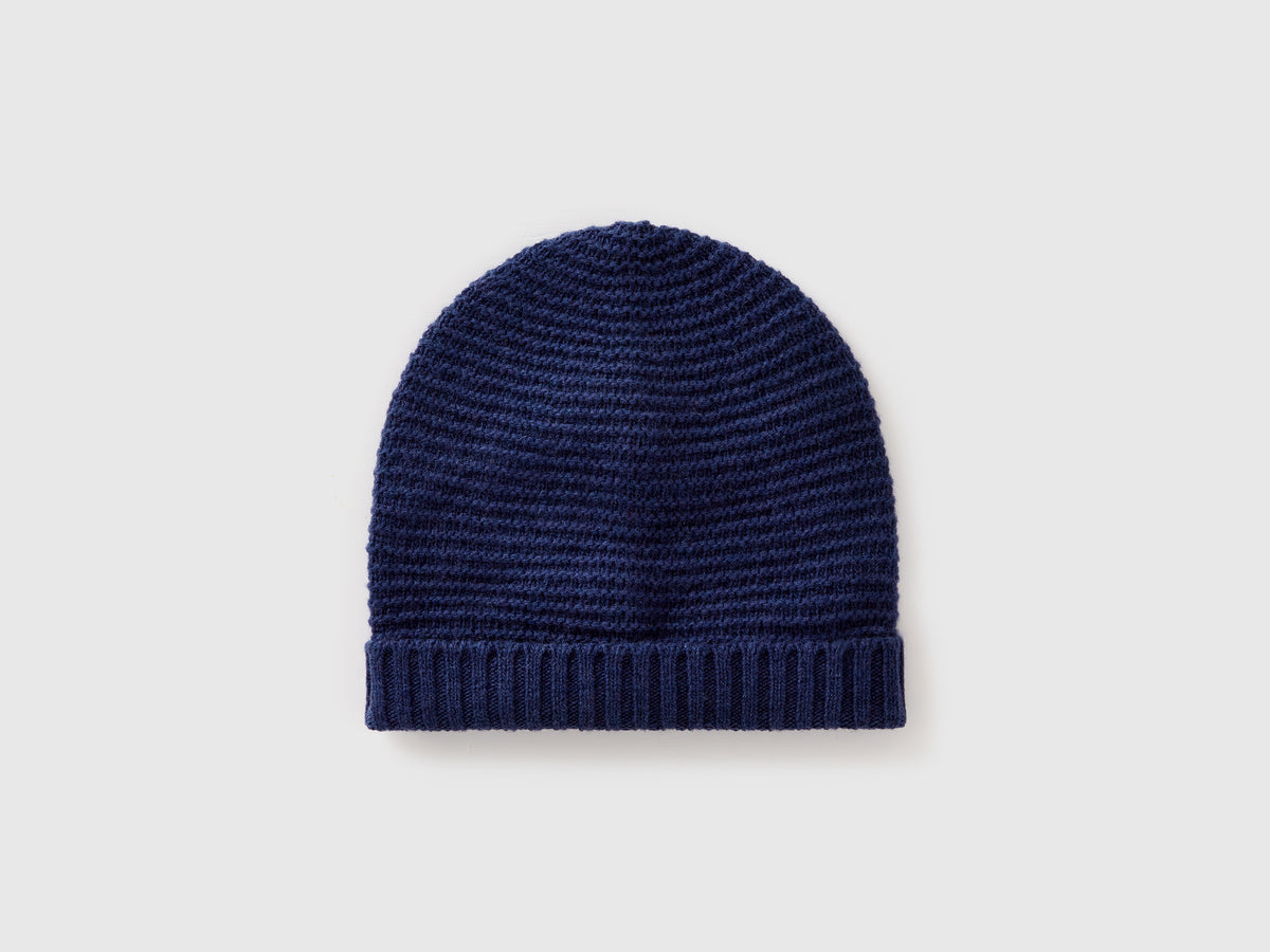 Cappellino in misto lana