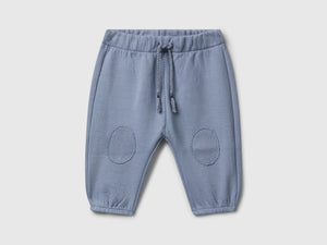Pantaloni in cotone con patch