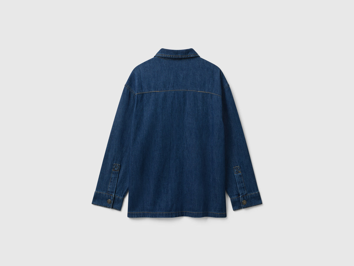 Camicia di jeans con tasche