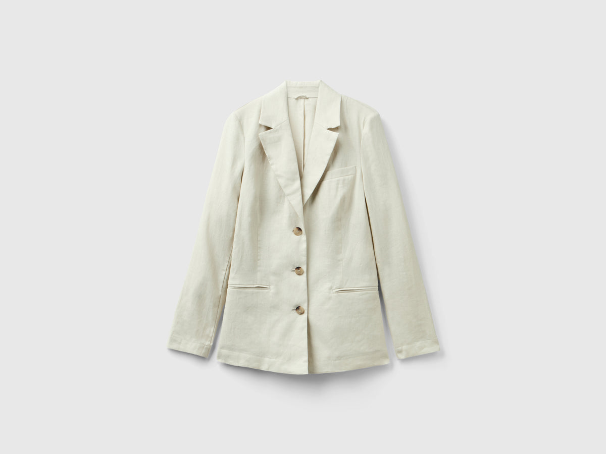 Blazer in puro lino
