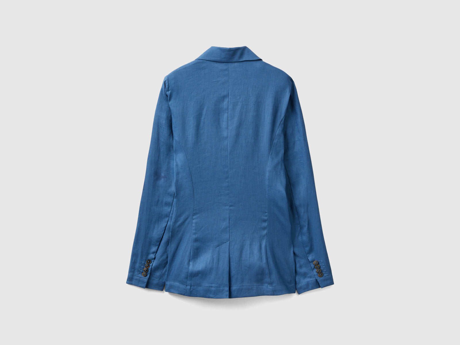 Blazer in puro lino da donna avio 2 | Benetton Outlet