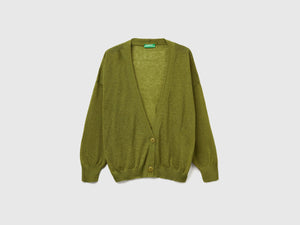 Cardigan leggero in misto alpaca