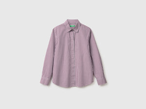 Camicia a righe verticali