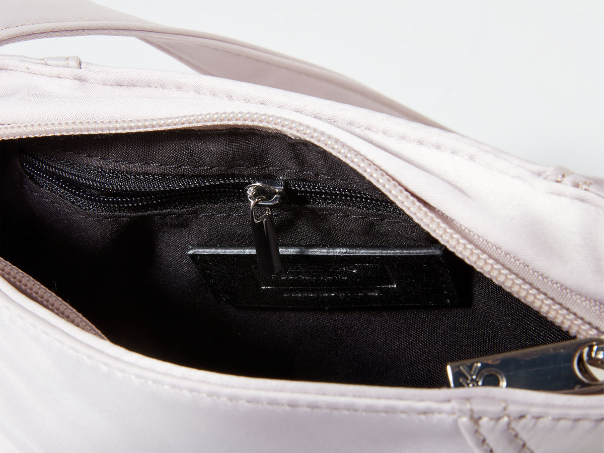 Borsa a spalla in raso