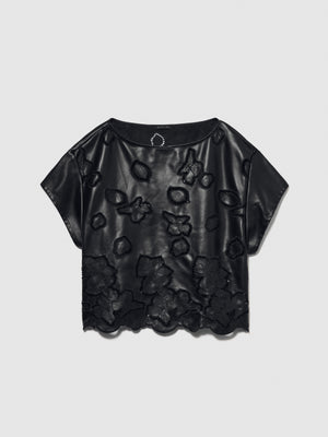 Blusa con ricami