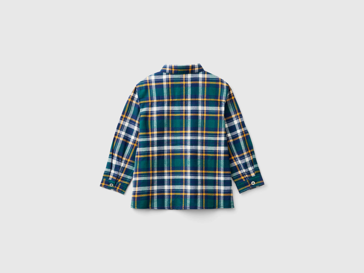 Camicia scozzese 100% cotone
