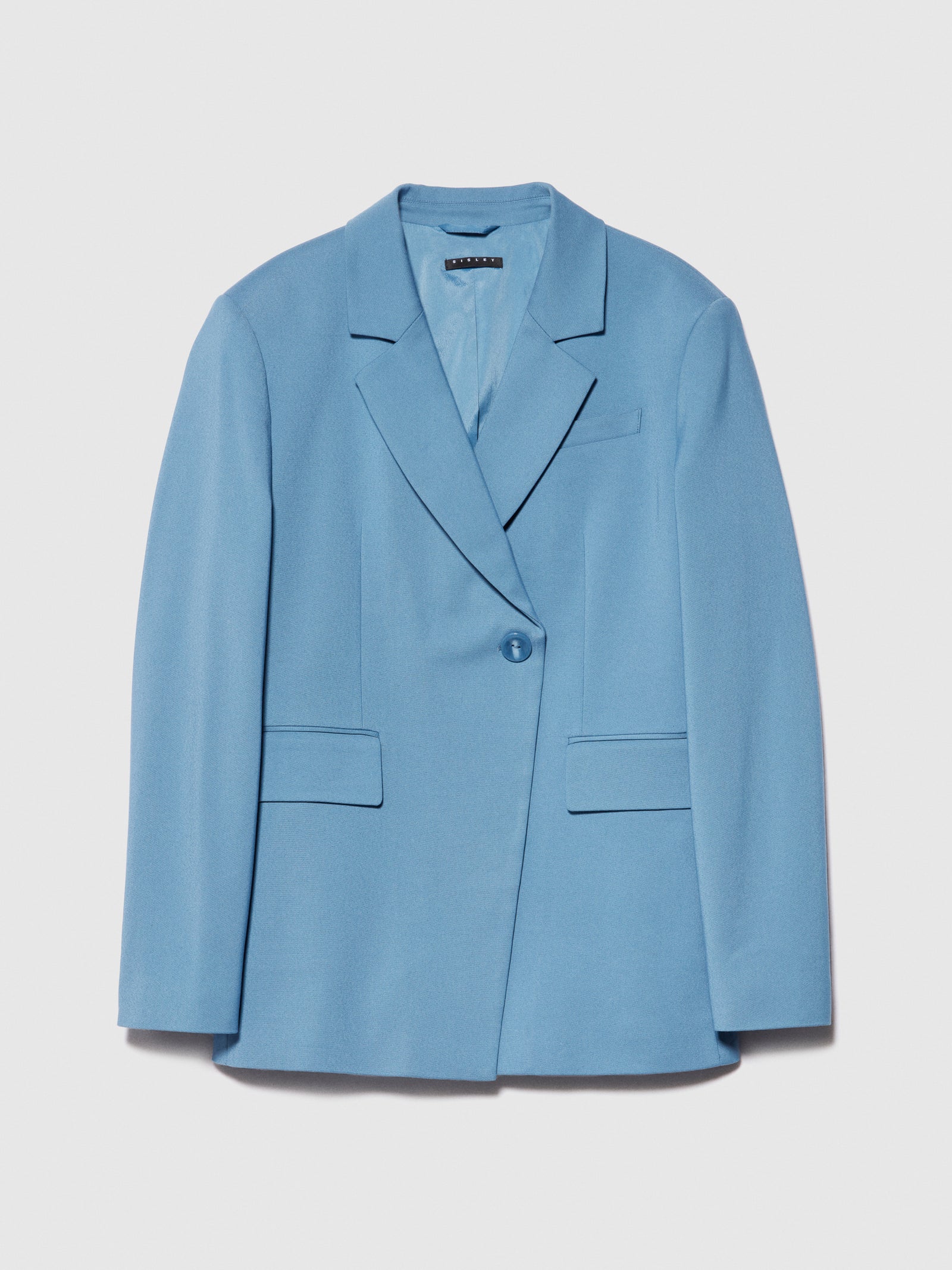 Blazer slim fit da donna azzurro | Sisley Outlet
