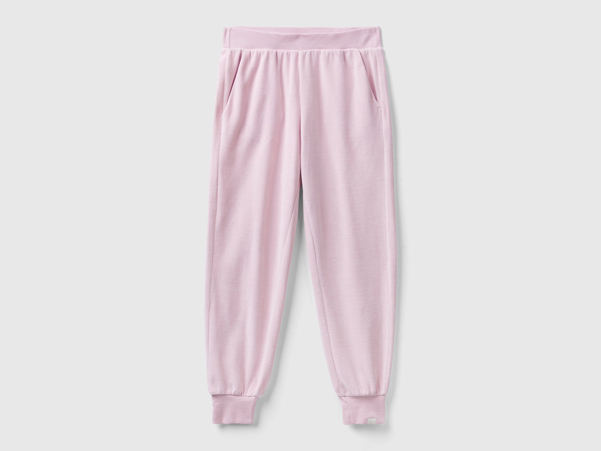 Pantaloni in ciniglia con tasche