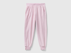 Pantaloni in ciniglia con tasche