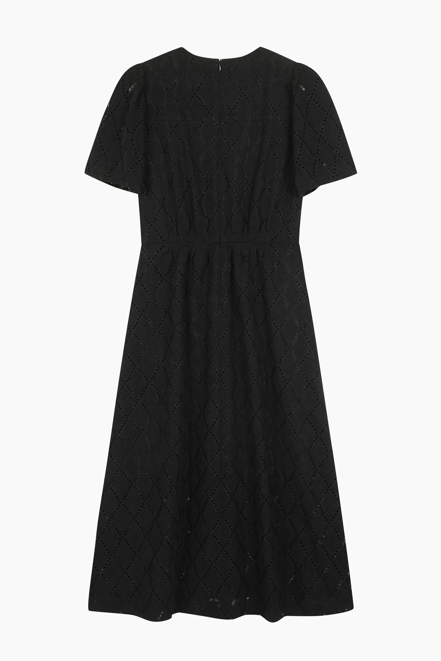 Vestito in pizzo sangallo da donna nero 2 | Sisley Outlet