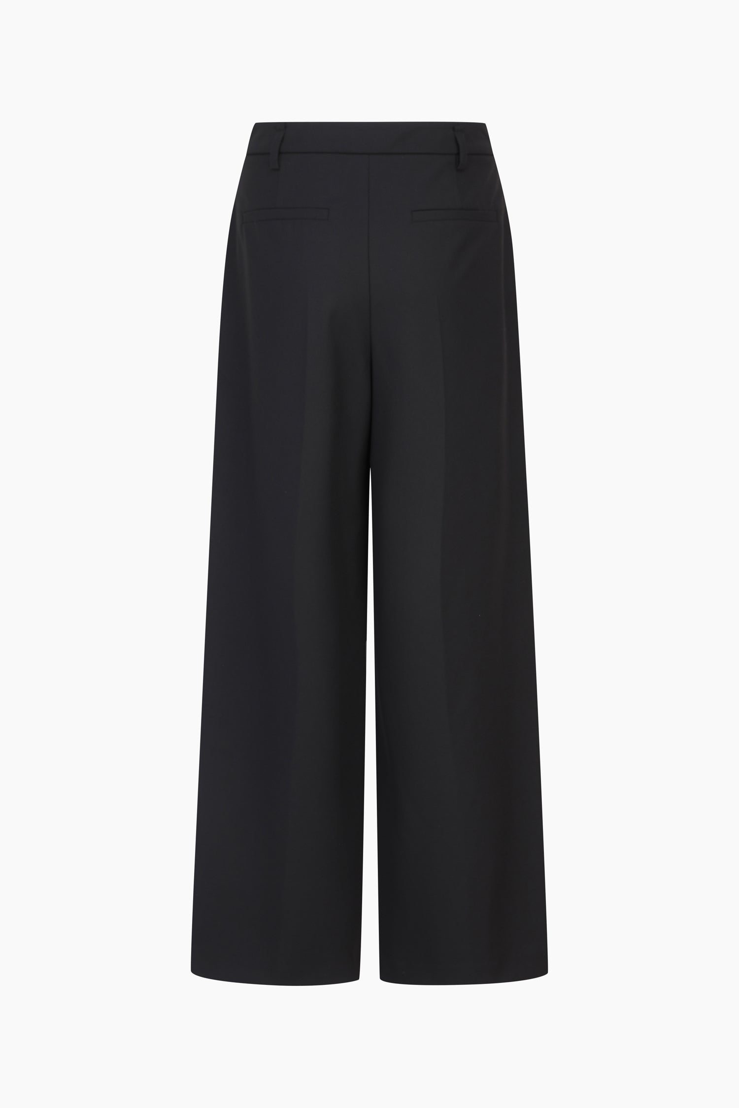 Pantaloni mélange da donna nero 2 | Sisley Outlet